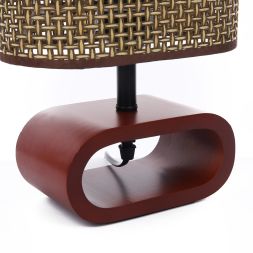 Настольная лампа LUMION 8200/1T MADERANA кофейный, коричневый