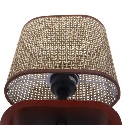 Настольная лампа LUMION 8200/1T MADERANA кофейный, коричневый