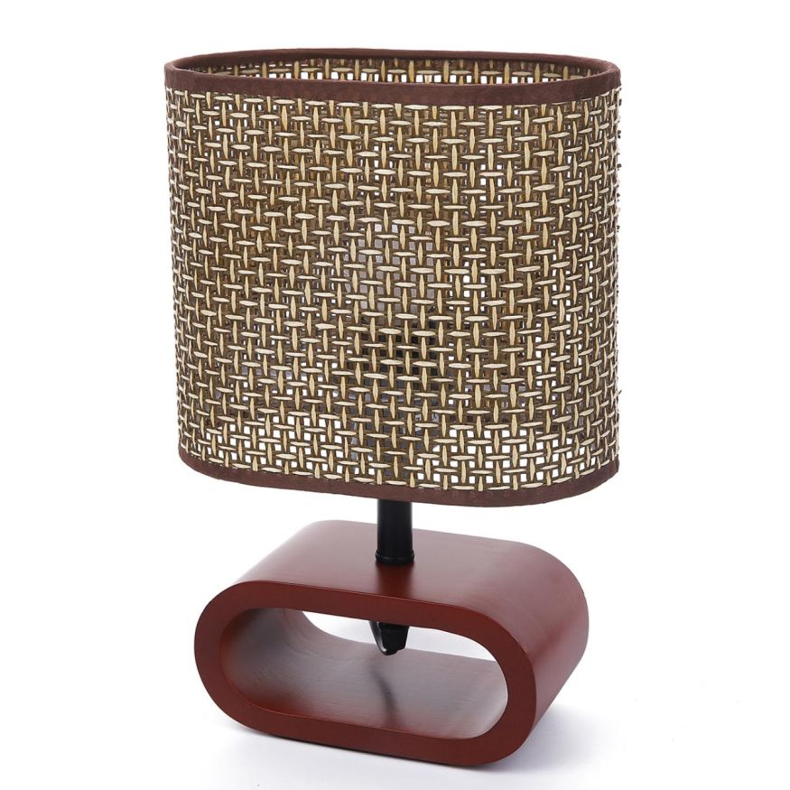 Настольная лампа LUMION 8200/1T MADERANA кофейный, коричневый