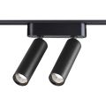 Трековый светильник для низковольтного шинопровода NOVOTECH 359252 SMAL черный