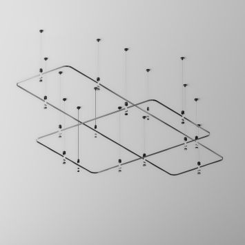 Комплектующие для систем освещения с токоведущими элементами Technical TRX154-RC80-B MAYTONI Accessories for tracks Flarity Черный