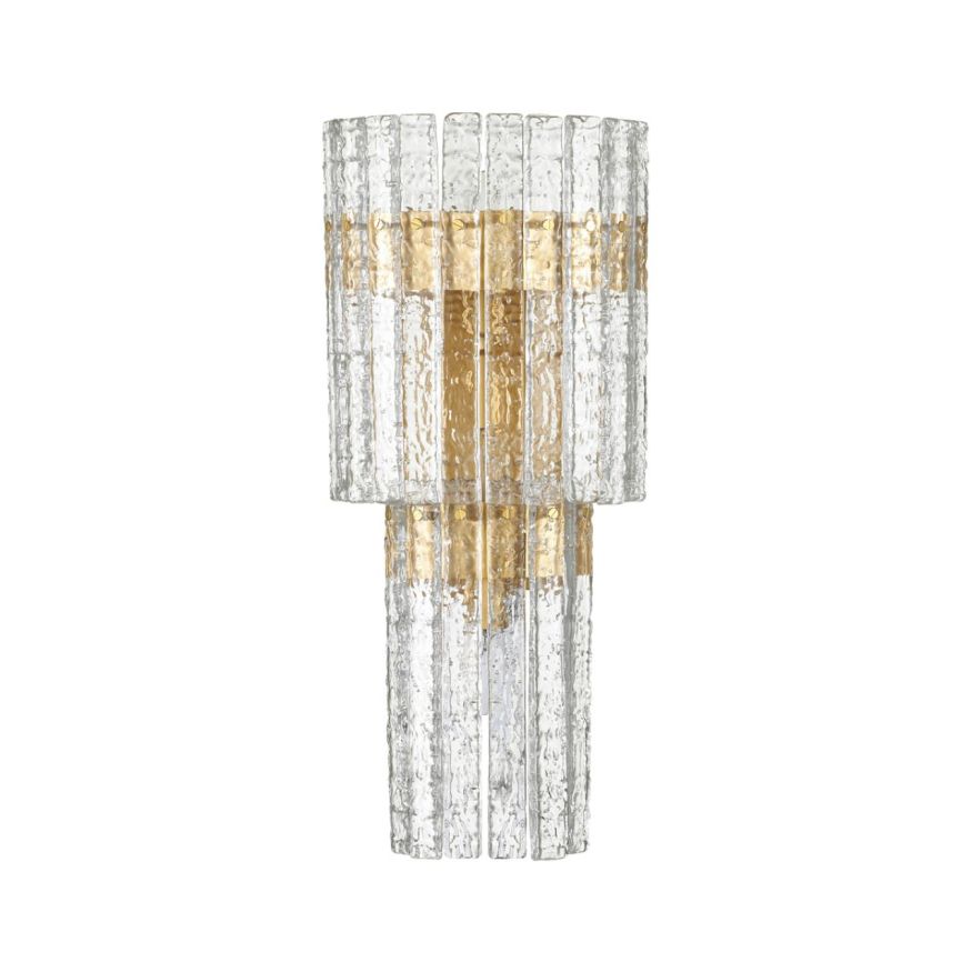 Настенный светильник ODEON LIGHT 4938/3W MERKALE матов.золотой/прозрачный/стекло/