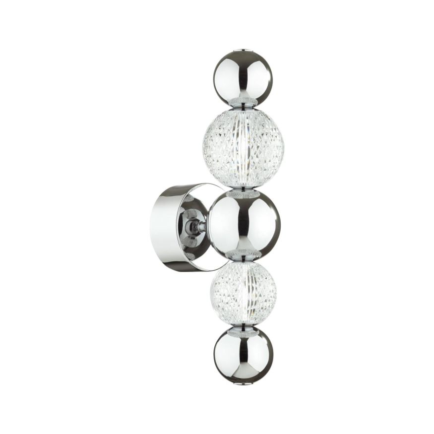Бра ODEON LIGHT 5007/7WL CRYSTAL хром/прозрачный/металл/акрил
