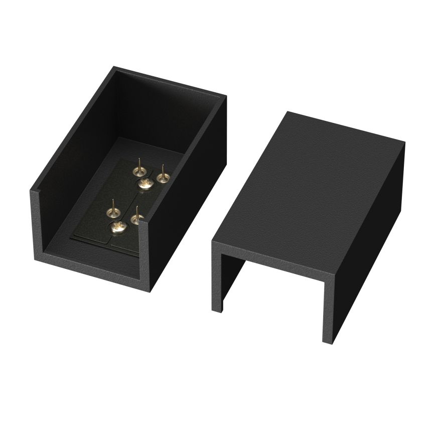 Комплектующие для трековой системы Technical TRA160EC-1B MAYTONI Accessories for tracks Elasity Черный