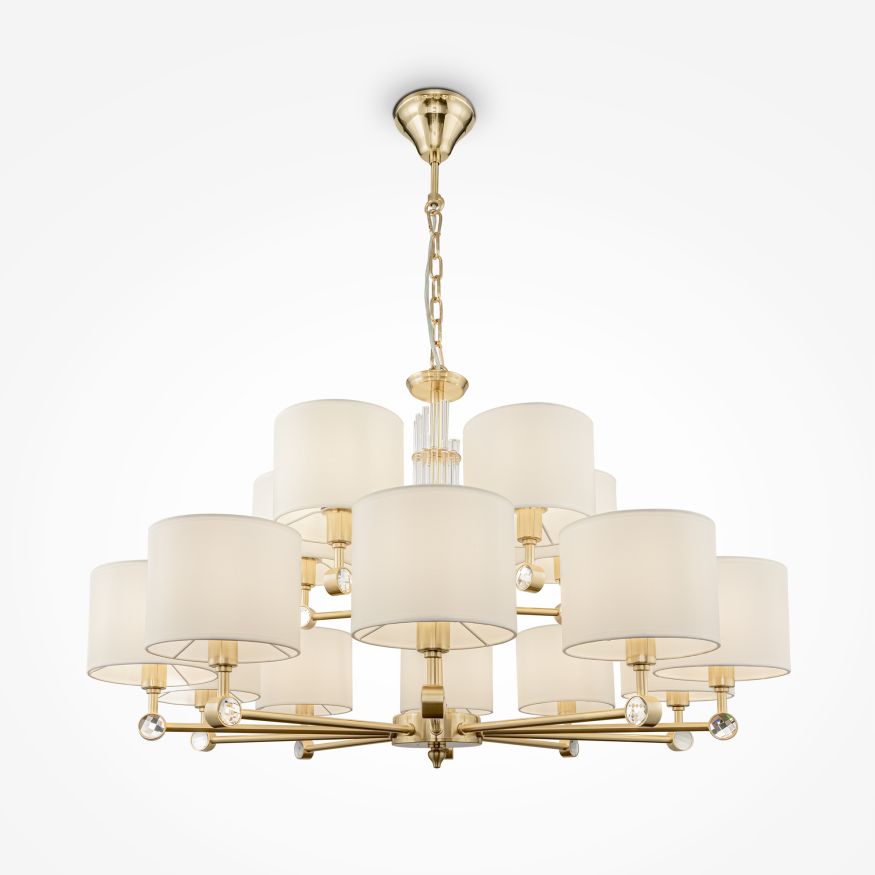 Люстра Maytoni MOD088PL-15BS Maytoni Alloro Латунь