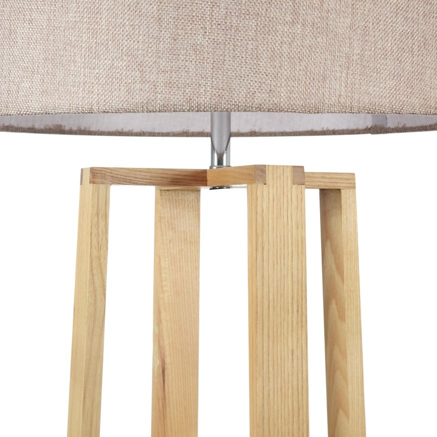 Напольный светильник (торшер) Freya FR5134-FL-01-BG Freya Nubi Дерево