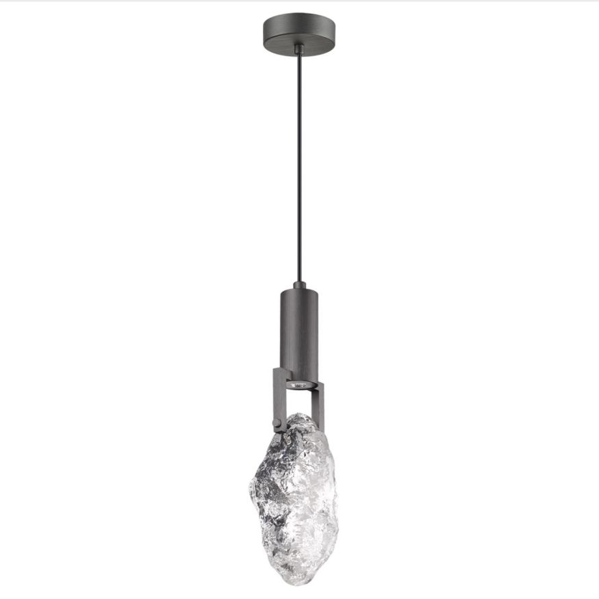 Подвесной светильник ODEON LIGHT 6695/5L LIA черный брашированный