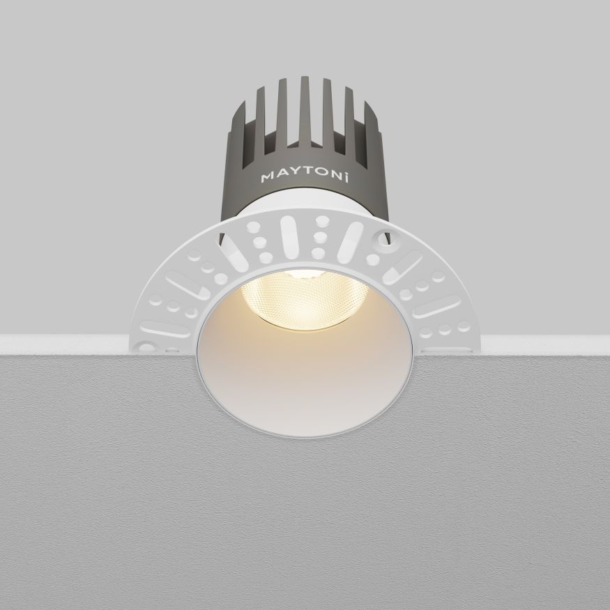 Встраиваемый светильник Technical DL122-15W-3K-TRS-W MAYTONI Dip Белый