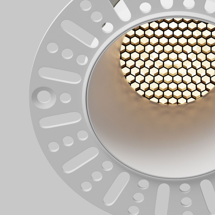 Встраиваемый светильник Technical DL122-15W-3K-TRS-W MAYTONI Dip Белый