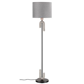 Торшер ODEON LIGHT EXCLUSIVE 5410/1FA Bagel черный матовый/серый