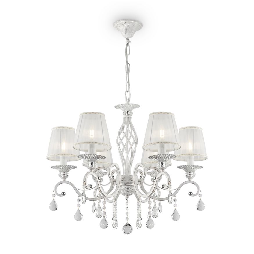 Люстра Maytoni ARM247-06-G Maytoni Grace Белый