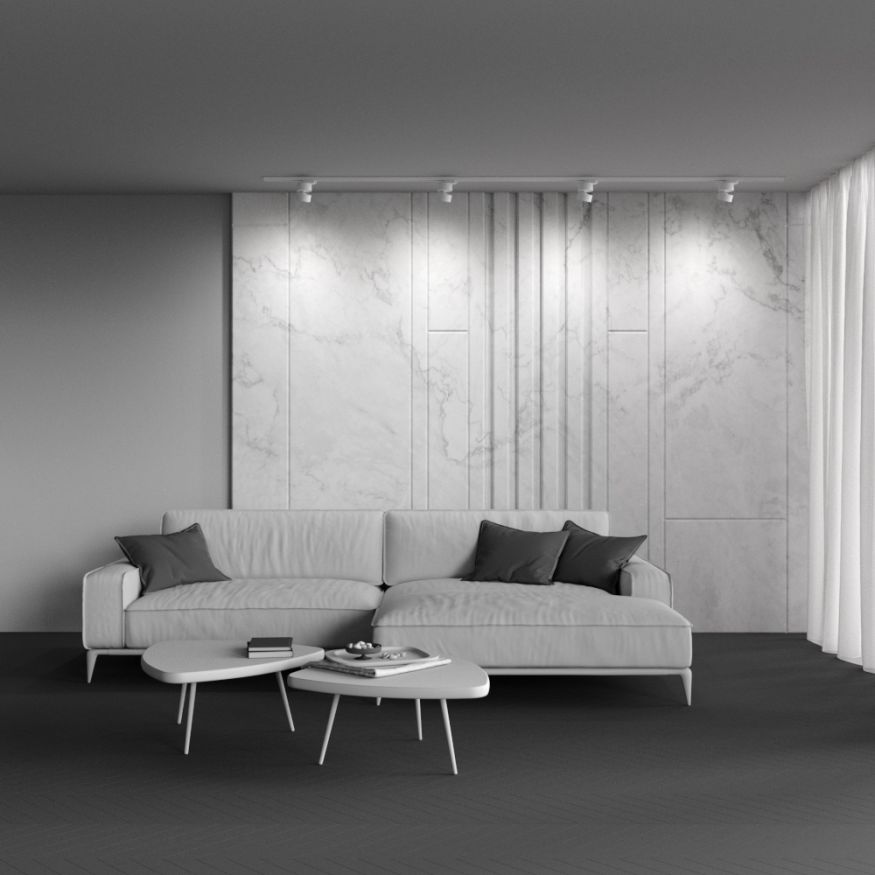 Трековый светильник Technical TR007-1-12W4K-W MAYTONI ONDA Белый