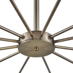 Люстра потолочная LUMION 8100/12C MAVE бронза, белый