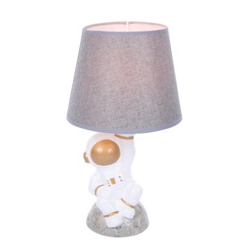 Настольная лампа LUMION 8208/1T ATLAS белый, серый