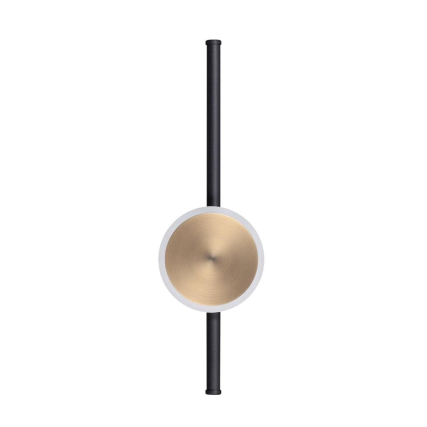Настенный с лучами ODEON LIGHT 4256/12WL STILO черный/антич.бронза