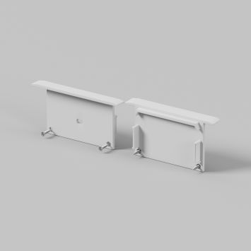 Комплектующие для профиля Led Strip 642003 MAYTONI Встраиваемый с накладным фланцем профиль Белый