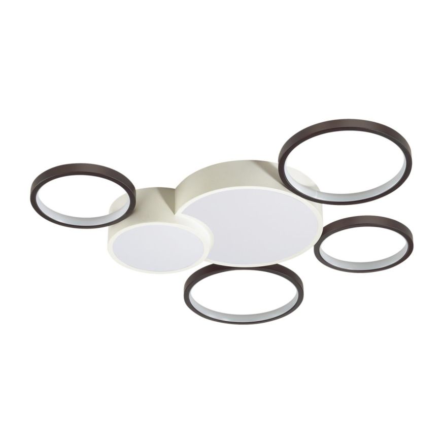 Люстра потолочная LUMION 5253/99CL NORBERT белый, черный