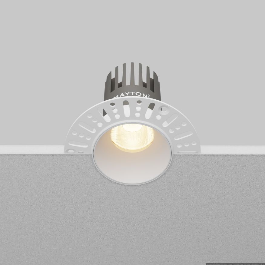 Встраиваемый светильник Technical DL119-10W-3K-TRS-W MAYTONI Dip Белый