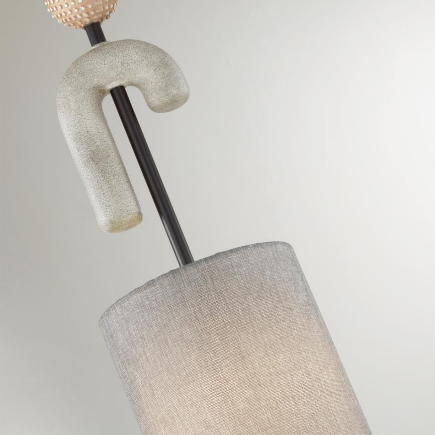 Подвес ODEON LIGHT EXCLUSIVE 5410/1A Bagel черный матовый/бежевый