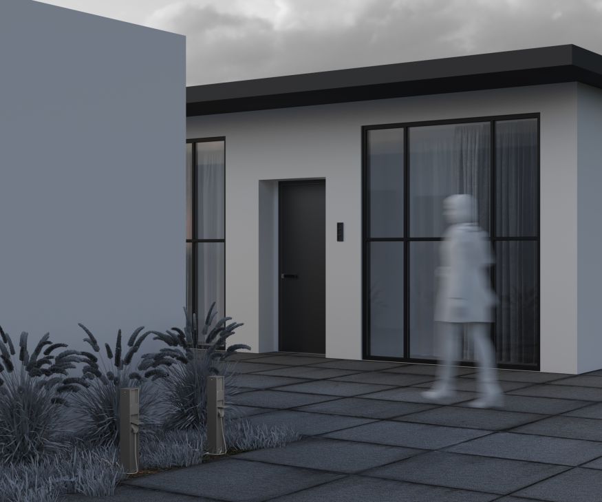 Уличная розетка Outdoor O459FL-GF02SC MAYTONI Socket Графит