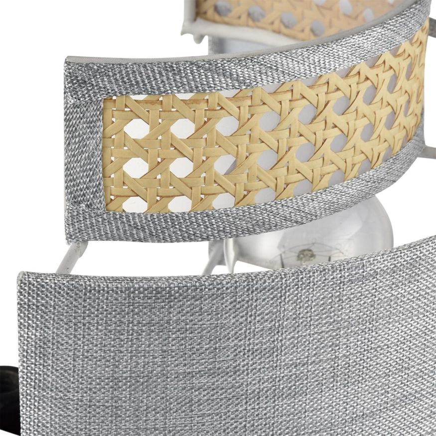 Бра LUMION 8043/1W LAUNA черный, серый, бежевый