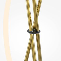 Напольный светильник (торшер) Maytoni MOD369FL-L36BS3K Maytoni Crochet Латунь