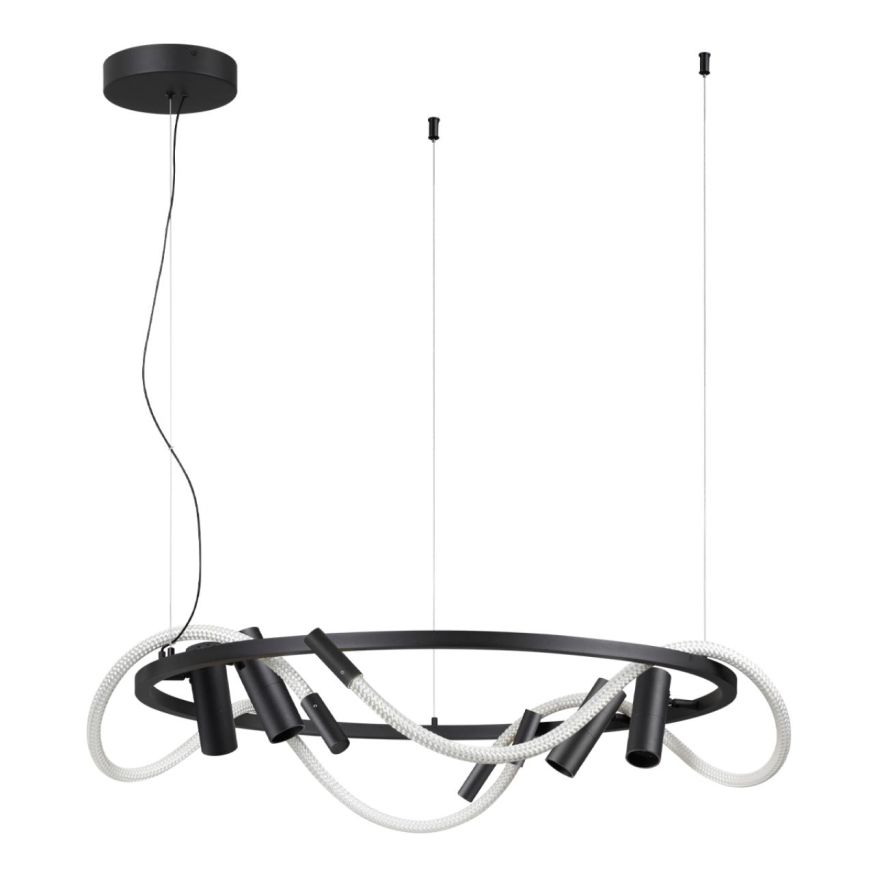 Подвесной светильник ODEON LIGHT 4391/55L CORDA черный