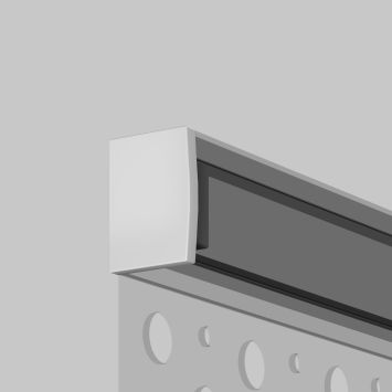 Комплектующие для профиля Led Strip 642007 MAYTONI Встраиваемый со скрытым фланцем профиль Белый