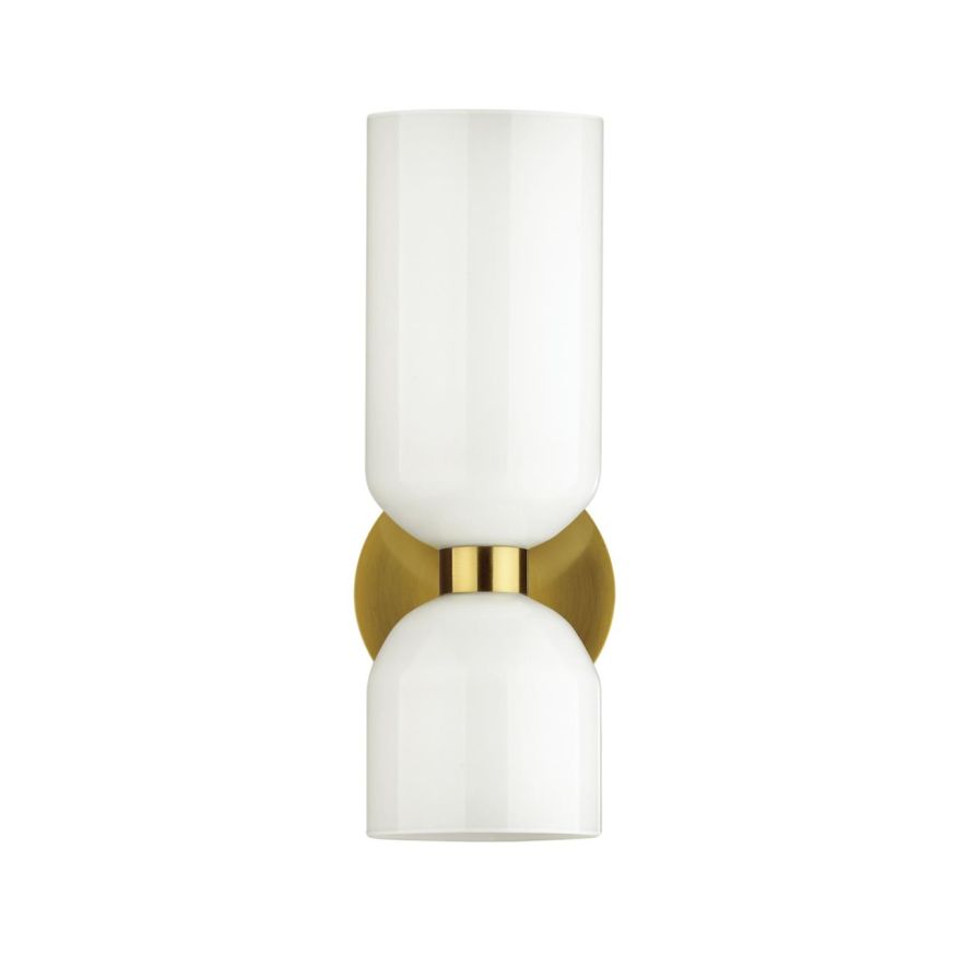 Бра с выключателем ODEON LIGHT 4798/2W ORINOCO бронзовый/белый