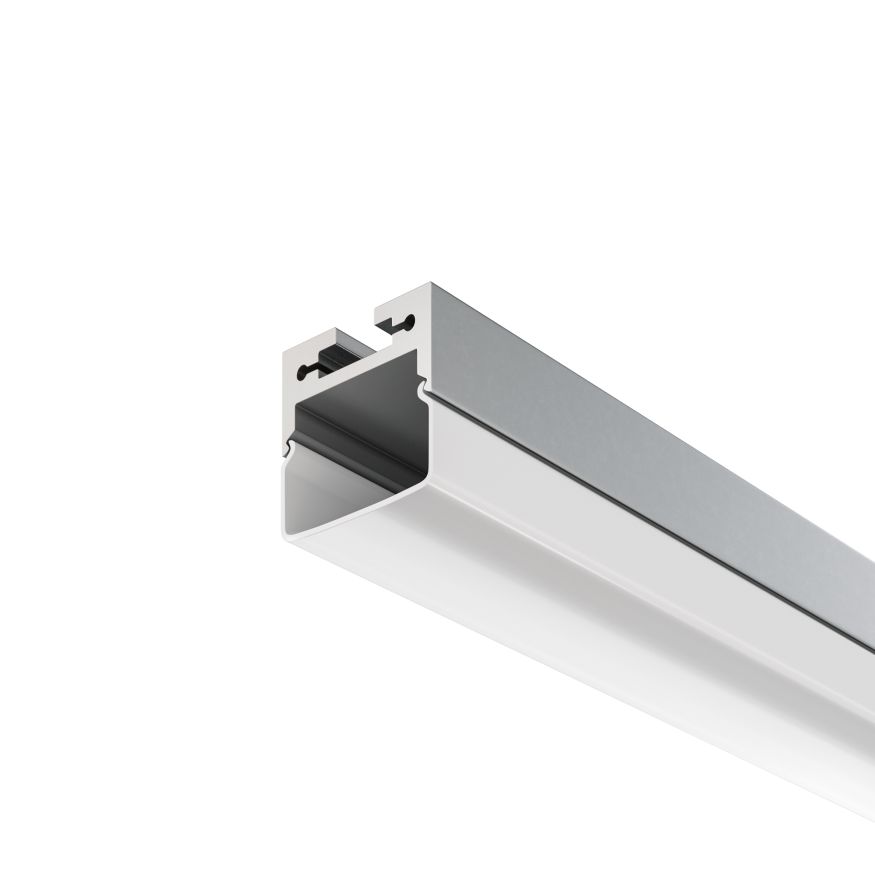 Профиль Led Strip ALM-2020B-S-2M MAYTONI Накладной-подвесной профиль Серебро