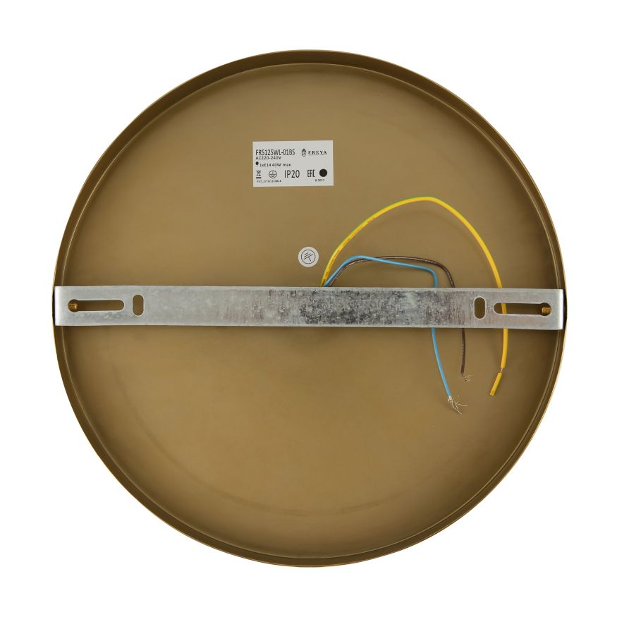 Настенный светильник (бра) Freya FR5125WL-01BS Freya Zelda Латунь