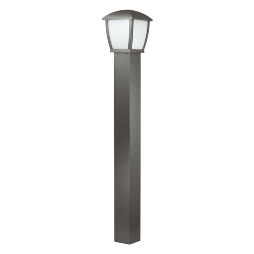 Уличный светильник 110 см ODEON LIGHT 4051/1F TAKO темно-серый/матовый белый