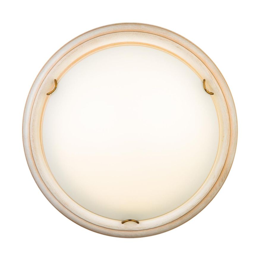 Настенно-потолочный светильник SONEX 7605/BL PROVENCE белый/кремовый/бронза