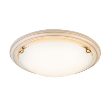 Настенно-потолочный светильник SONEX 7605/BL PROVENCE белый/кремовый/бронза