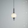 Подвесной светильник Maytoni Z020PL-L6B3K Maytoni The Sixth Sense Черный