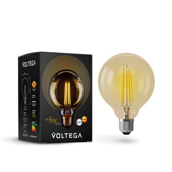 Лампочка Voltega 7084 Voltega Globe Тонированный