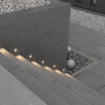 Подсветка для лестниц Outdoor O015SL-L3W3K MAYTONI Bil Белый