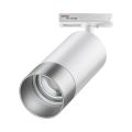 Светильник трековый для однофазного двухжильного (универсального) шинопровода NOVOTECH 370862 SLIM белый/серебро