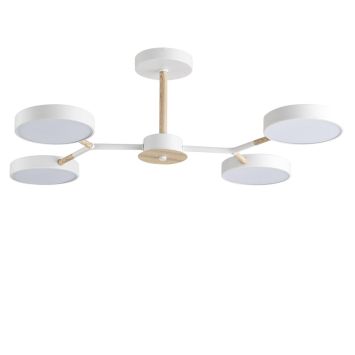 Люстра потолочная LUMION 5652/72CL BRAD белый, дерево