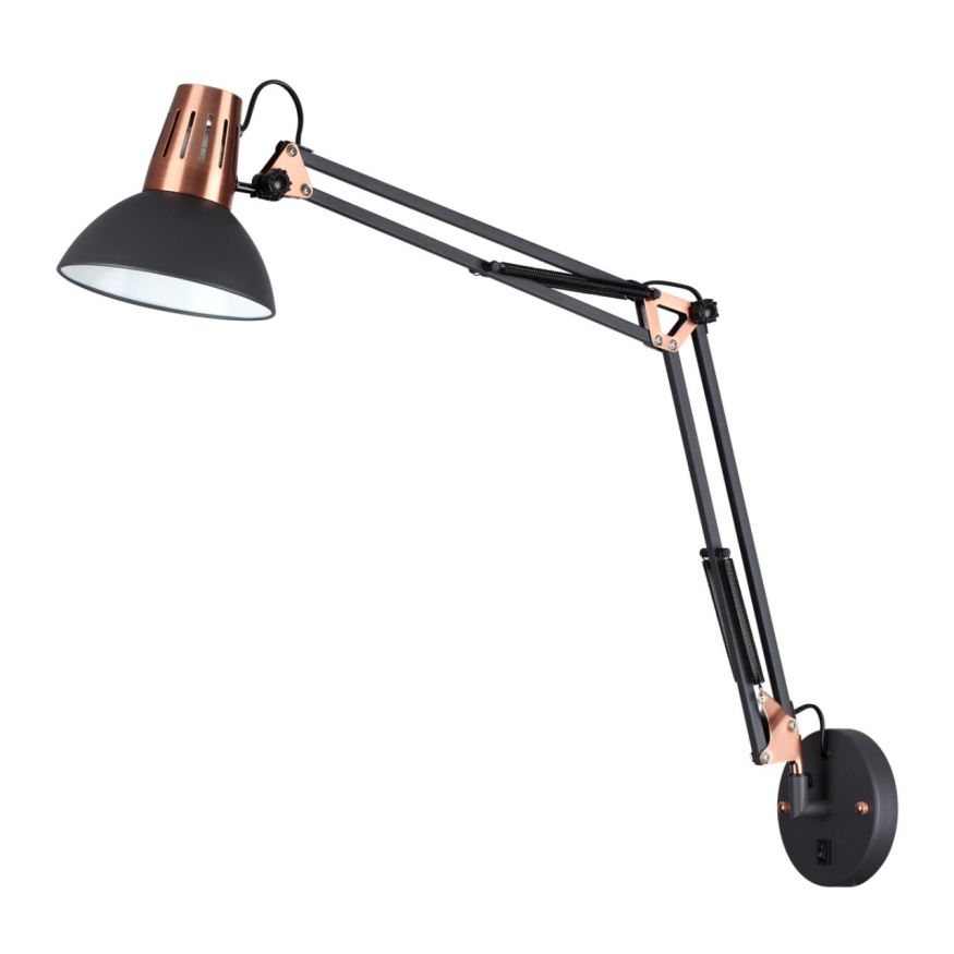 Бра раздвижное ODEON LIGHT 3318/1W KAPAL черный, медный