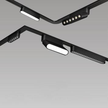 Дополнительный адаптпер для создания поворотных светильников с арт. 359072, 359076, 359080 NOVOTECH 359066 SMAL черный