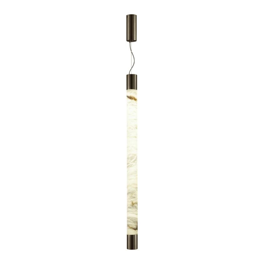 Подвесной светильник ODEON LIGHT 6686/25L MARBELLA темная латунь/белый