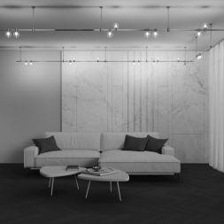 Трековый светильник Technical TR148-1-3W4K-PT MAYTONI Bubble Платина