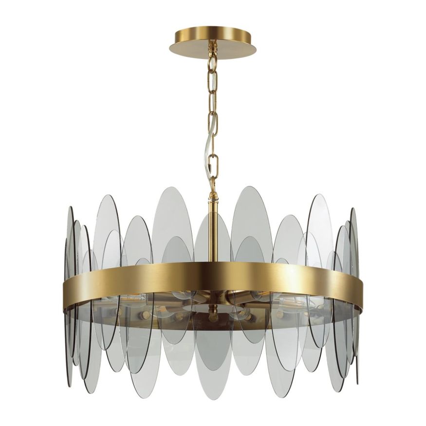 Люстра LUMION 5268/6 MEREDITH латунь