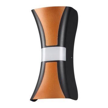 Светильник ландшафтный светодиодный настенный NOVOTECH 358936 CALLE черный/золото