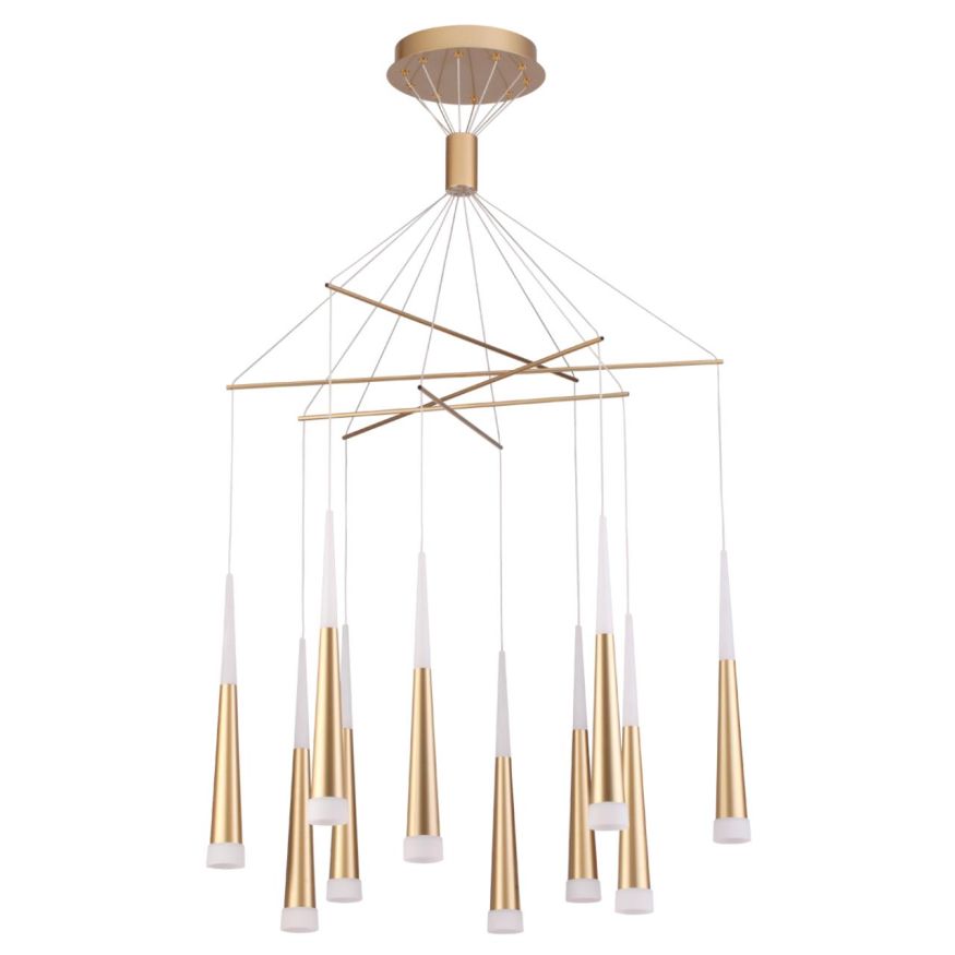 Подвесной светильник ODEON LIGHT 3891/70LG VIVAT золотистый
