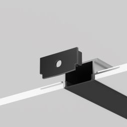 Комплектующие для профиля Led Strip 642013 MAYTONI Встраиваемый со скрытым фланцем профиль Черный