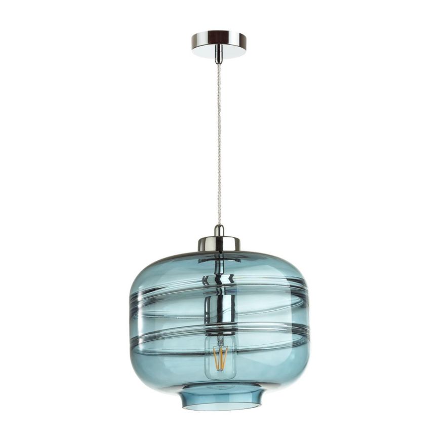 Подвес ODEON LIGHT 4770/1 STORBI голубой/хром