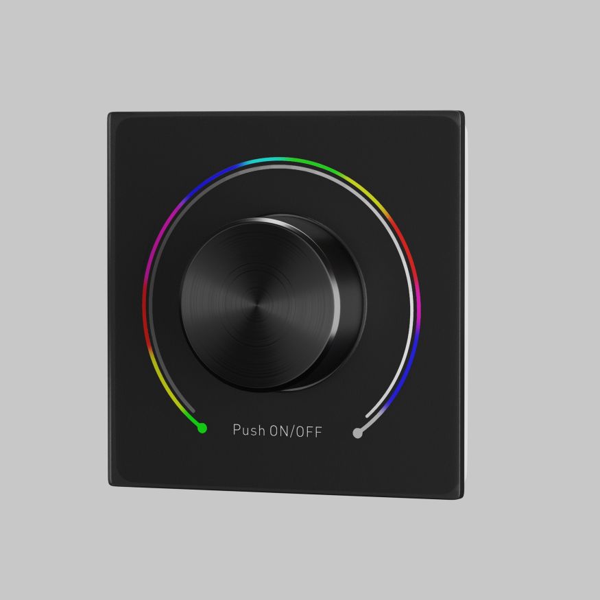 Роторная панель управления Lighting control 721038 Lighting control Панели управления Черный