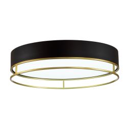 Потолочный светильник SONEX 7723/100L LOFTY белый/черный/золотой